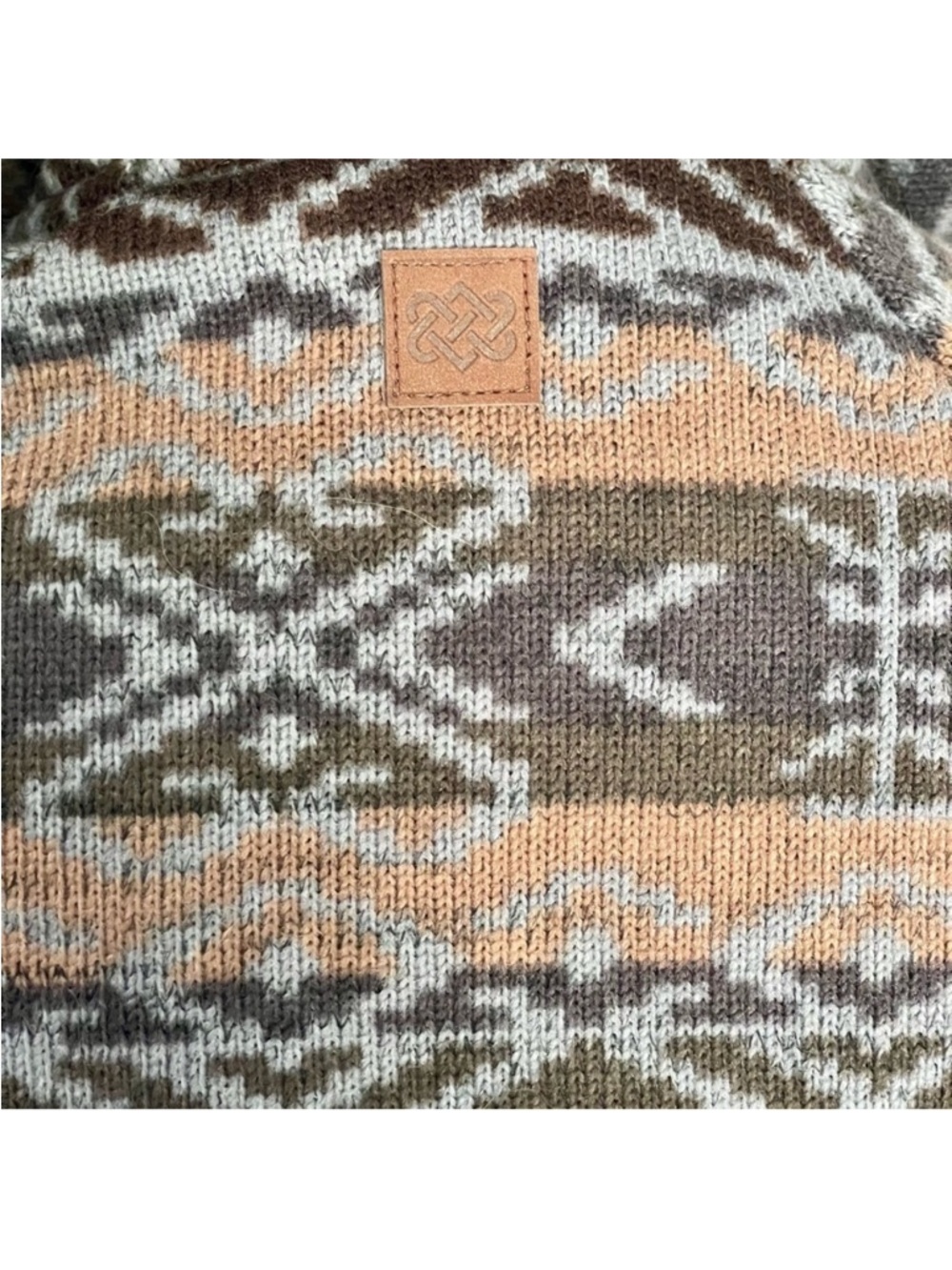 Sherpa Adventure Gear women's Lumbini full-zip hoodie Geometric Print Small - Picture 7 of 11